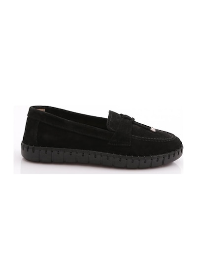 Dgn P39 Kadin İp Desenli Comfort Ayakkabi P39-1512-R1680 Siyah