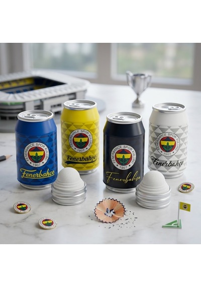 Bakgelal Fenerbahçe Lisanslı Kola Kutusu Şeklinde Kalemtıraş Ve Silgi 2 Si 1 Arada Kırtasiye - 9046406894844