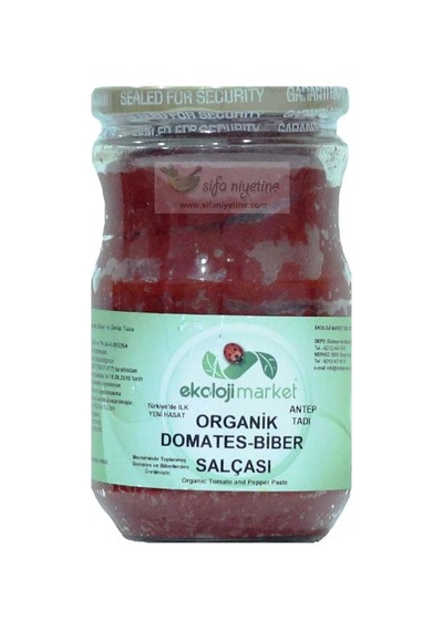 Ekoloji Market Organik Domates Biber Salçası 660 G