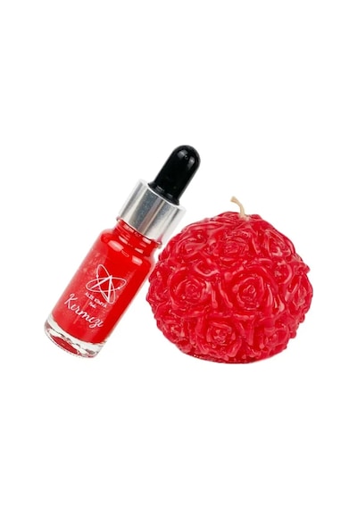 Mat Kırmızı Sıvı Mum Boyası 30 Ml