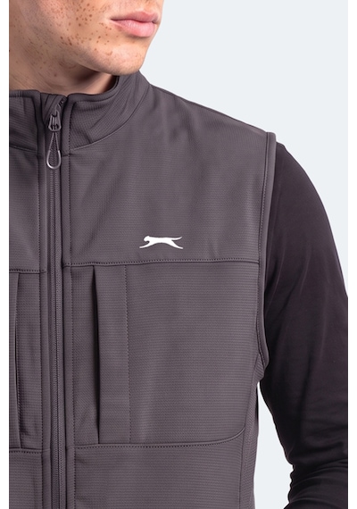 Slazenger Cruıser I Erkek Softshell Koyu Gri Yelek