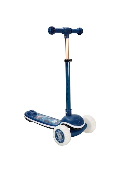 Eco Lounge Sesli Ve Işıklı 3 Tekerlekli Katlanabilir Scooter S00005788 Mavi