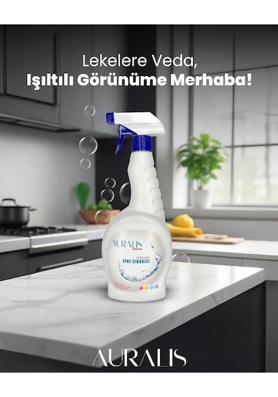 Auralis Ultra Clean Çok Amaçlı Güçlü Leke Çıkarıcı Temizlik Spreyi 750 Ml