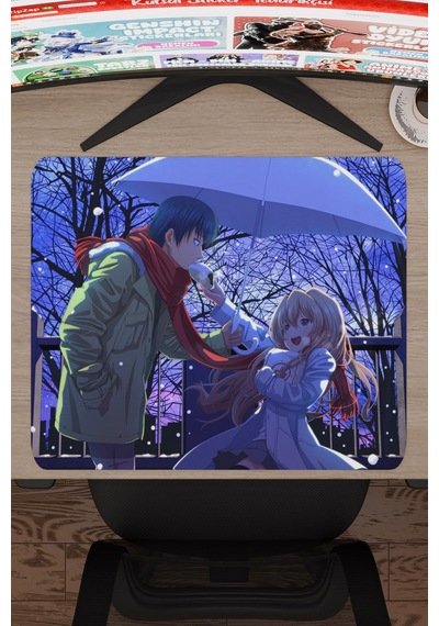 Toradora Anime V4 - 48x40 Xl Gaming Kauçuk Kaymaz Taban Mouse Pad Fare Altlığı