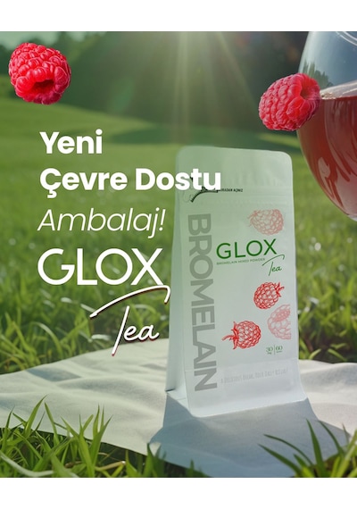 Glox Tea Bromelain Bitkisel Form İçeceği Form Çayı 60'lı
