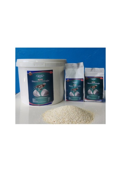 Yumurta Kabuğu 5 Kg Kova %100 Doğal Kalsiyum Beautiful Food Kuş Maması