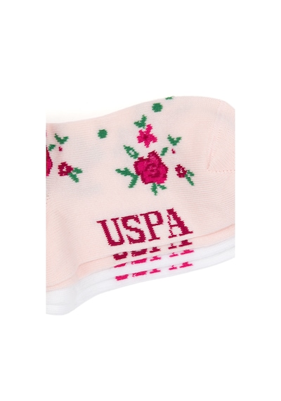 U.s. Polo Assn. Kız Çocuk Pembe Çorap Soket 50318060-vr041 Pembe