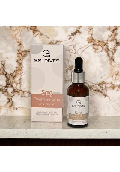Saldives Keratin & Argan Yağlı Saç Serumu 30 ML
