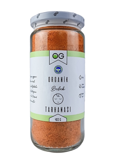 OG Natural Organik Bebek Tarhanası +6 Ay 400 G