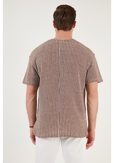 Buratti Pamuklu Regular Fit Bisiklet Yaka Erkek T Shirt Cf24S218033 Kahve Buratti Pamuklu Regular Fit Bisiklet Yaka Erkek T Shirt Cf24S218033 Kahve