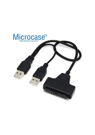 Usb 2.0 To 2.5 Inç Sata Power Destekli Hdd Ssd Çevirici - Al2627