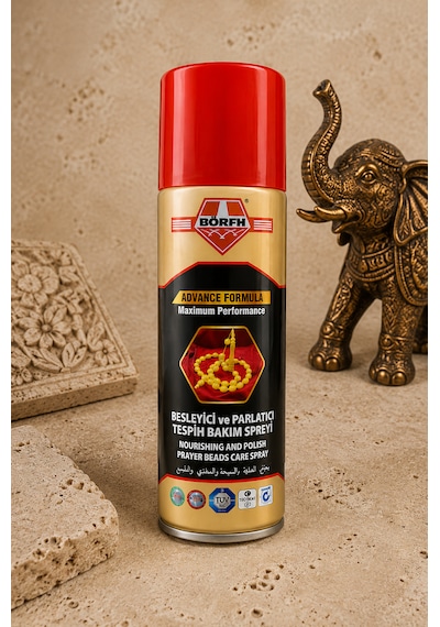 Börfh Tesbih Temizleme, Parlatma, Koruma Ve Yenileme Spreyi 200ml Çok Renkli