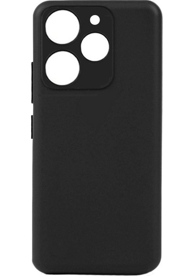 Tecno Spark 10 Pro Kılıf Zore Biye Silikon Siyah