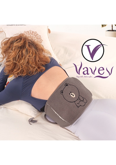 VAVEY Termojel Hediyeli Yeni Nesil Sıcak Soğuk Regl Kemeri Ayıcık Kahve