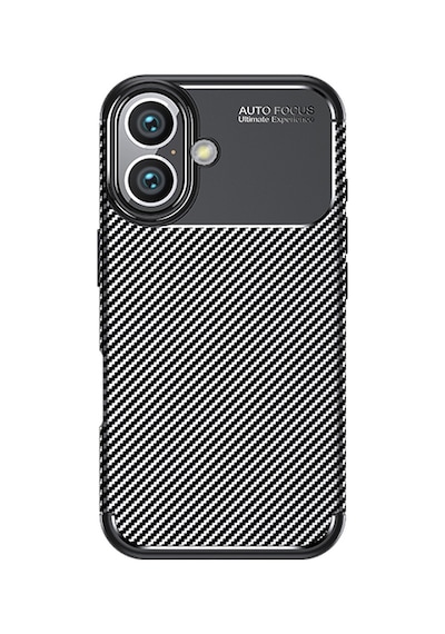 Apple iPhone 16 Plus Uyumlu Zore Negro Silikon Kapak-siyah