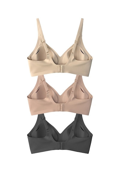 Cottonhill Seamless Bra - Soft Lazer Kesim Balensiz Ayarlanabilir Askılı Dikişsiz Kadın Sütyen 3'lü Paket Çok Renkli Cottonhill Seamless Bra - Soft Lazer Kesim Balensiz Ayarlanabilir Askılı Dikişsiz Kadın Sütyen 3'lü Paket Çok Renkli