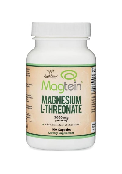 Double Wood Magtein Magnesium L-threonate - 2000 Mg 100 Kaps...