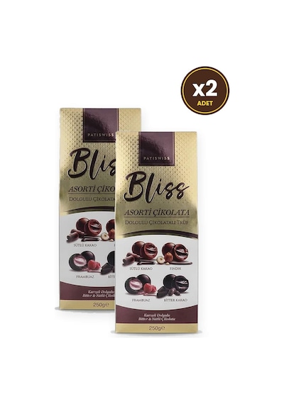Bliss Karışık Dolgulu Çikolata 250g X 2 Adet