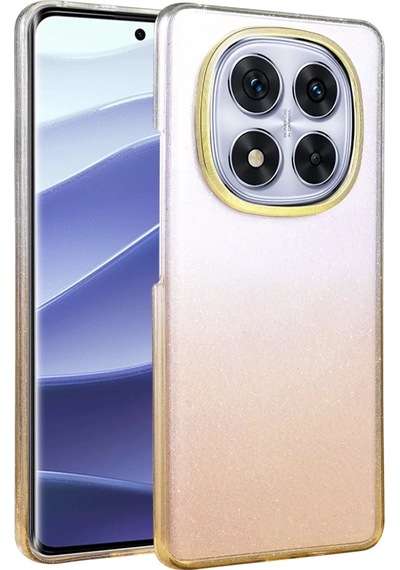 Newface Xiaomi Redmi Note 14 Pro Plus Glossy Kapak - Çöl Titanyum