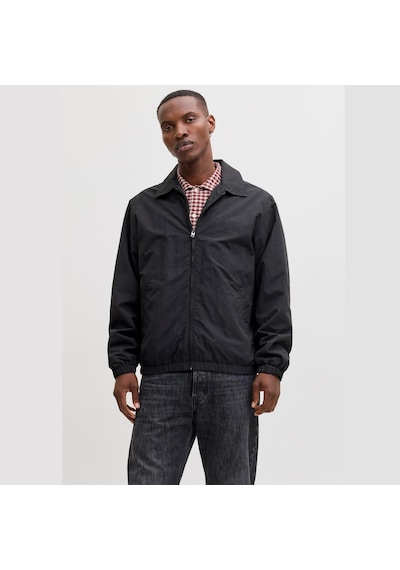 Jack & Jones Baxter Contrast Collar Erkek Siyah Ceket 12289181-b
