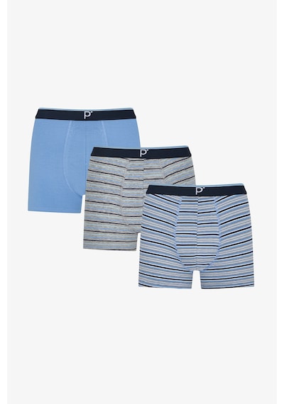 Penti Erkek Renkli Calm Lines Çoklu Boxer Çok Renkli