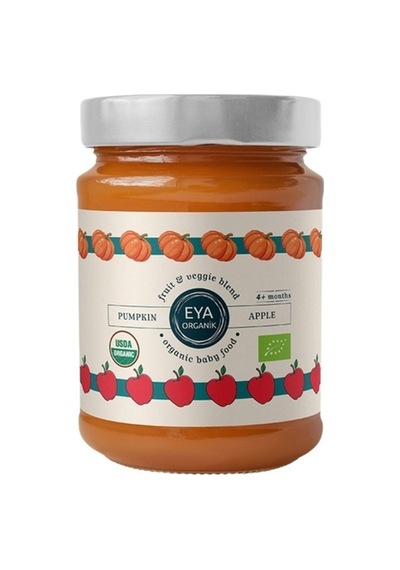 Eya Organik Balkabağı - Elma Karışımı 100 G