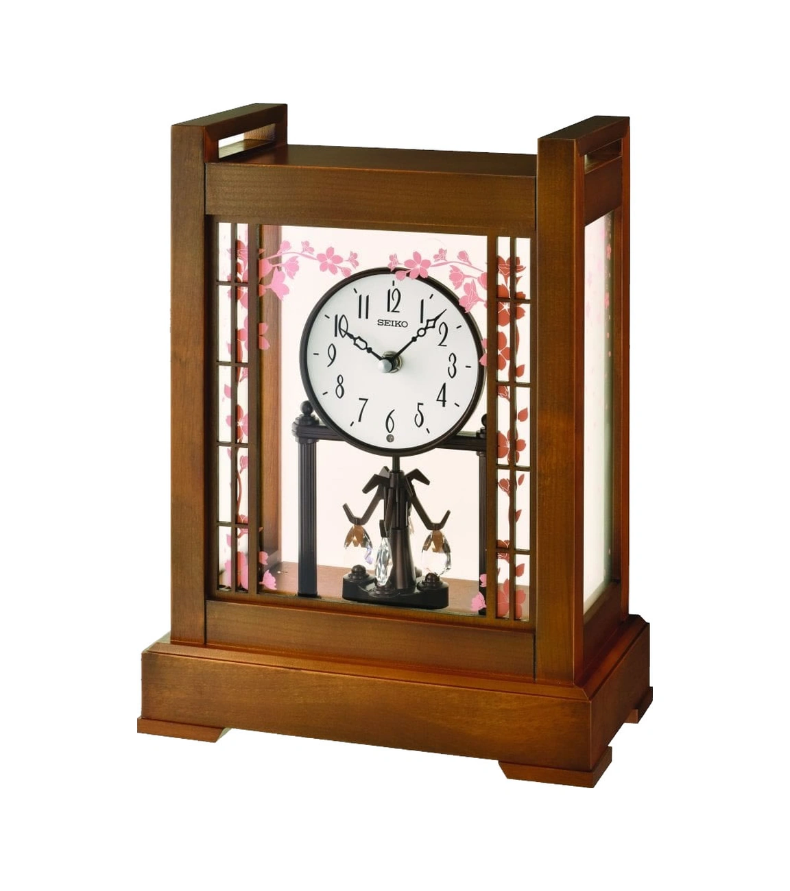 Seiko Clock Qxn235b Masa Saati Kahve