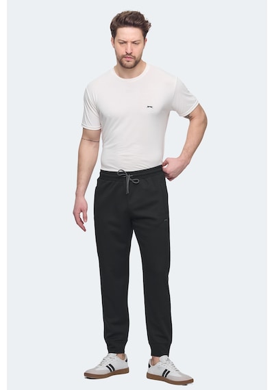 Slazenger Nets In Erkek Cepli Siyah Eşofman Altı Siyah