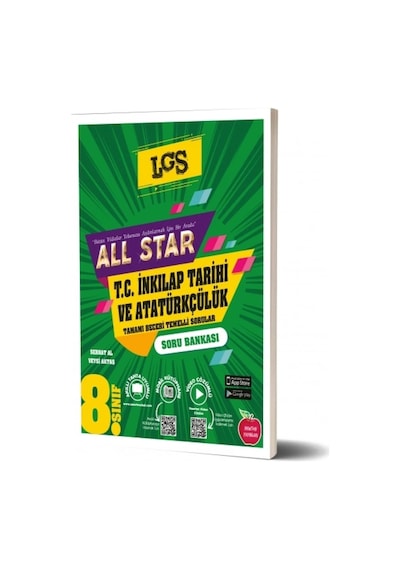8.sınıf All Star T.c. İnklap Tarihi Ve Atatürkçülük Soru Bankası