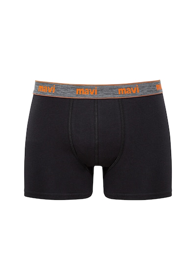 Mavi - Siyah Basic Boxer 091596-85585 Siyah