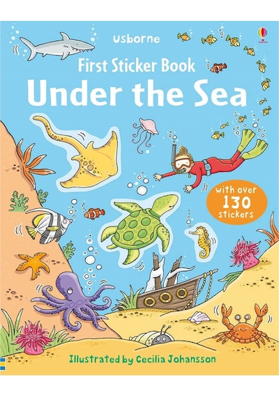 The Usborne First Sticker Book Under The Sea 3+ Yaş