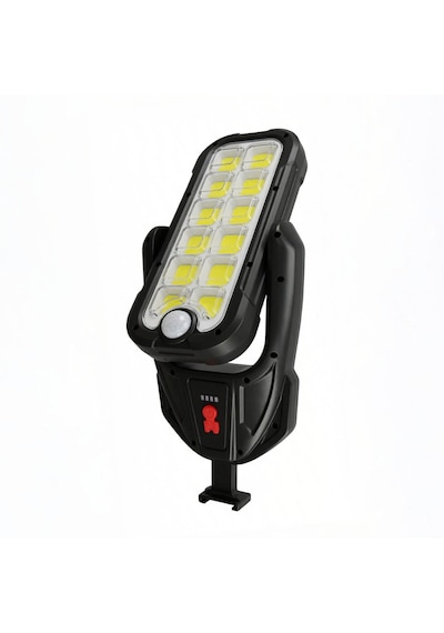 Panther Güneş Enerjili Solar + Usb Şarjlı Hareket Sensörlü Bahçe / Sokak Aydınlatma Armatürü 1 ADET