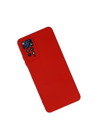 Uryport Xiaomi Redmi Note 11 Pro Kılıf Nano İçi Kadife Silikon - Kırmızı
