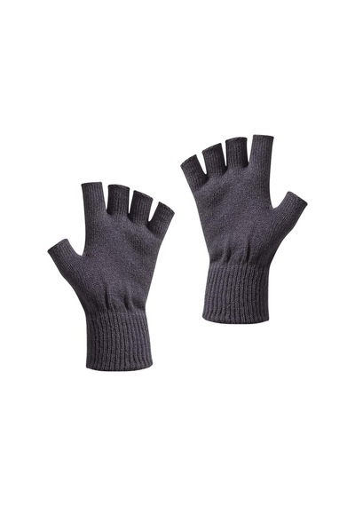 İl Company Soft Kesik Parmak Siyah Eldiven Unisex 001