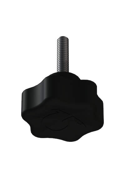 Cateksss Sıkma Ayar Vidası 50 Mm M8x50 Polyemid Siyah - 38 Li Paket