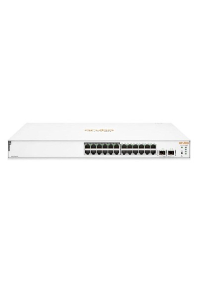 Aruba 24port 195w 12port Poe Instant On 1830-24g Jl813a Gıgabıt 2xsfp Yönetilebilir Switch Rackmount