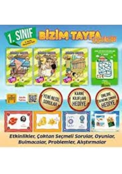 Analiz Yayınları 1.sınıf Bizim Tayfa Tatilde Etkinlik Ve Tatil Kitabı
