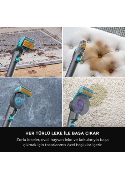 Pet Başlıklı Koltuk Yıkama Makinesi, Leke Çıkarma Ve Temizleme