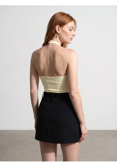 DİLVİN 21267 Halter Top-açık Sarı