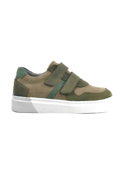 Rakerplus Hakiki Deri Haki Cırtlı Erkek Çocuk Sneaker