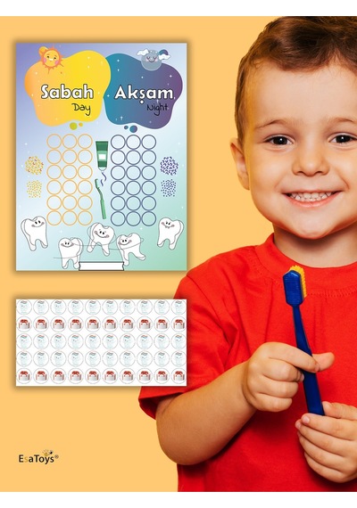 Çocuklar Için Diş Fırçalama Panosu