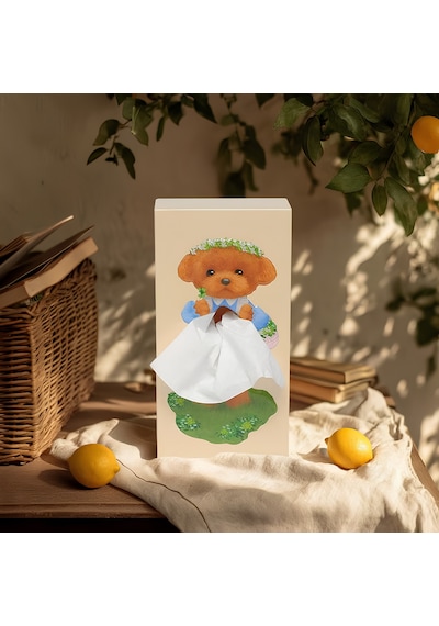 Spextrum Tissue Up Baby Muffie Peçetelik Bej