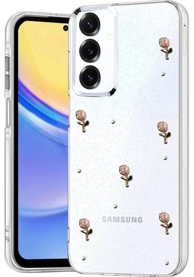 Samsung Galaxy A57 5g Fiyonk Desenli Kapak - Desen 6