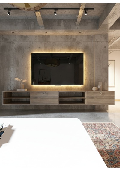 Resital Tv Ünitesi S2447-2 Ceviz Ceviz