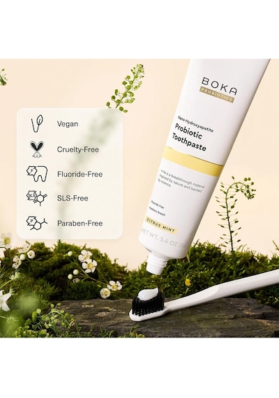Boka Citrus Mint N-ha Florürsüz Diş Macunu 96gr