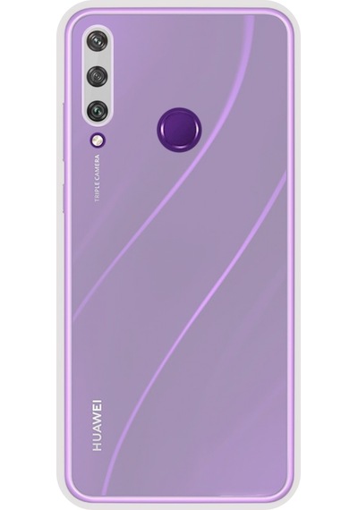 Fitcase Huawei Y6p Kılıf Kamera Korumalı Silikon Arka Kapak