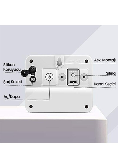 ThermoPro TX-4B İlave Dış Sensör (TP63B, TP67B, TP68B için)