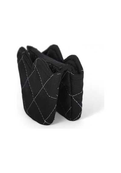 Crab Isıya Dayanıklı Kumaş Fırın Tutacağı Tutacak Modelleri Silikon Değil 1 Adet Tutacak Siyah