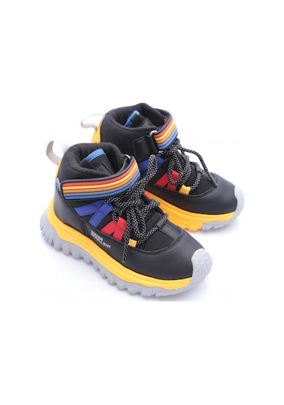 Dudino 4w15c Upo Çocuk Sneaker Spor Ayakkabı Black Yellow