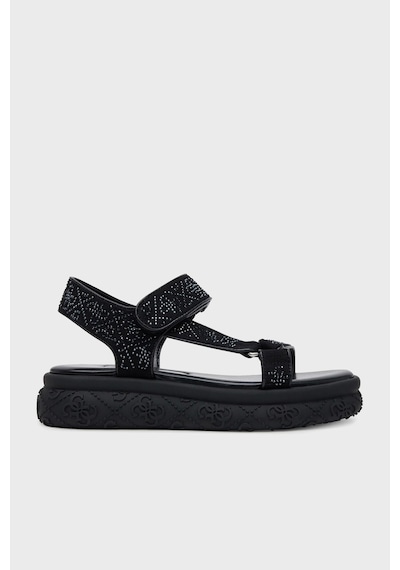Guess Bayan Sandalet Fljlod Fap03 Black Siyah Siyah